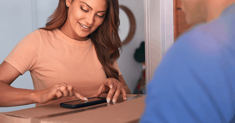 Przykład podpisu elektronicznego — obraz podpisu na tablecie